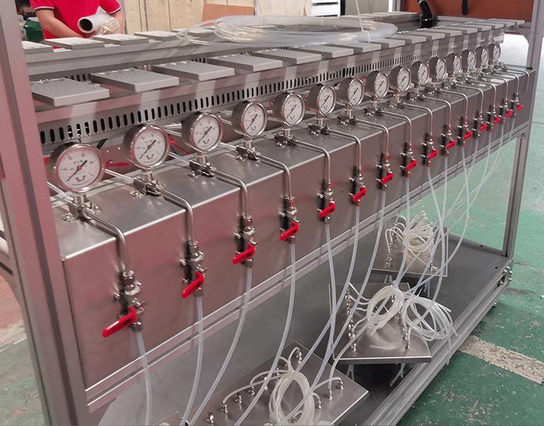 Multi-station pump performance and endurance test equipment